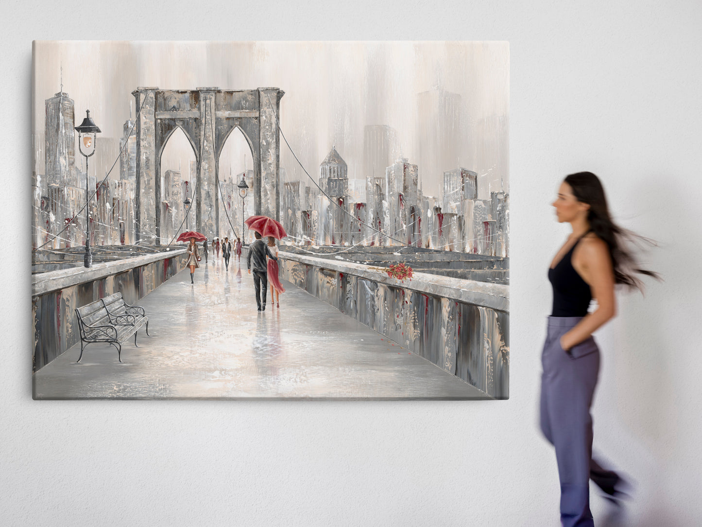 Roses, Brooklyn Bridge