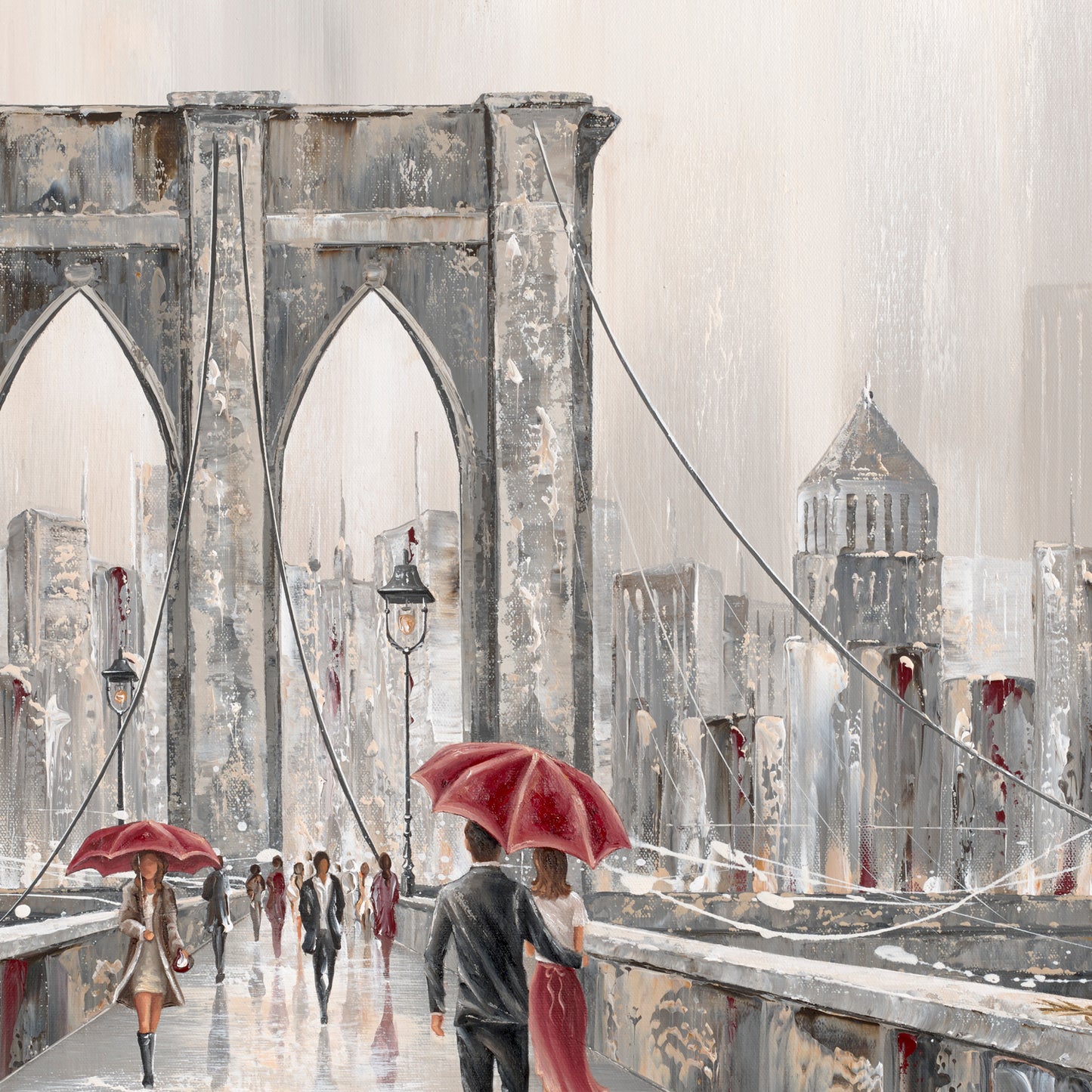 Roses, Brooklyn Bridge