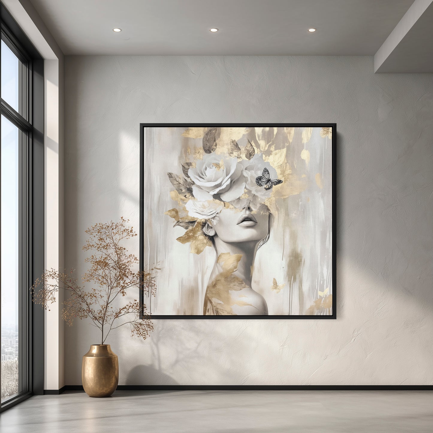 Gold Leaf Bloom