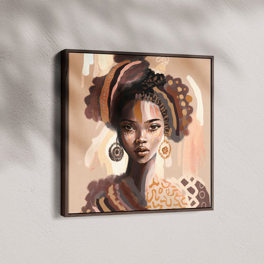 Amara framed in Chestnut