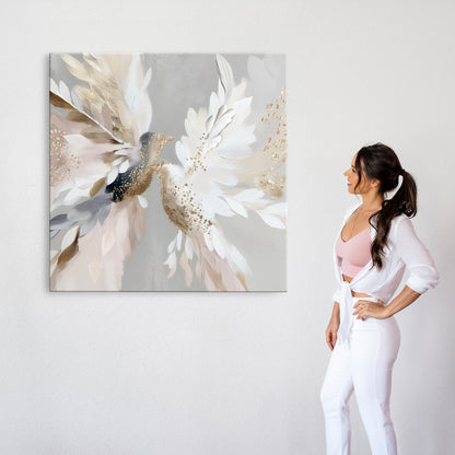 Doves in Bloom