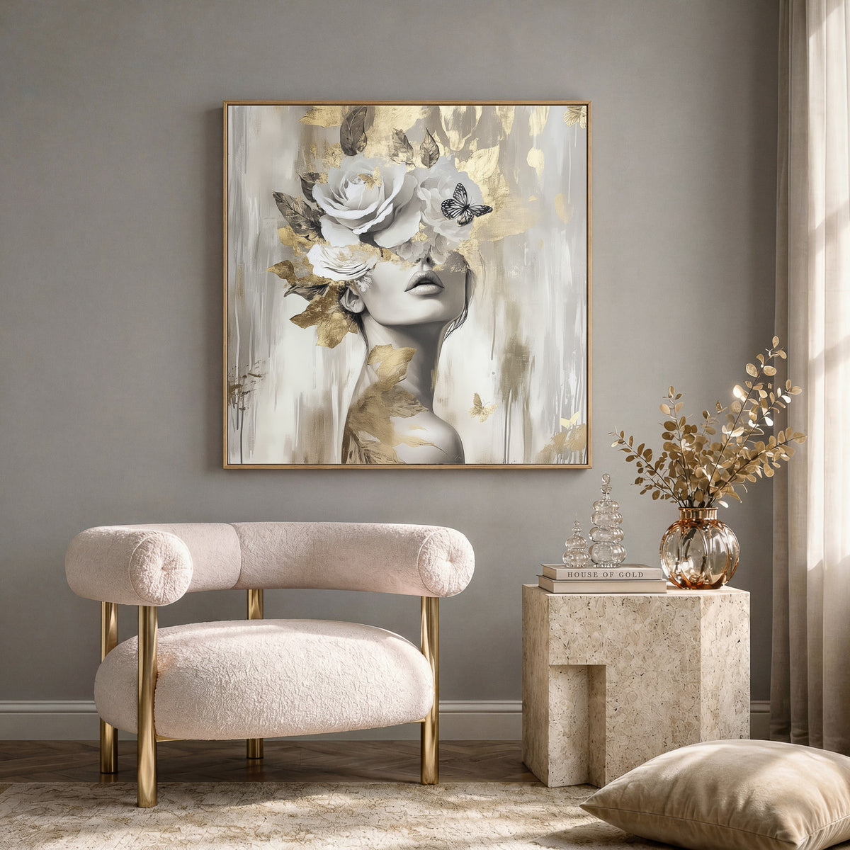 Gold Leaf Bloom