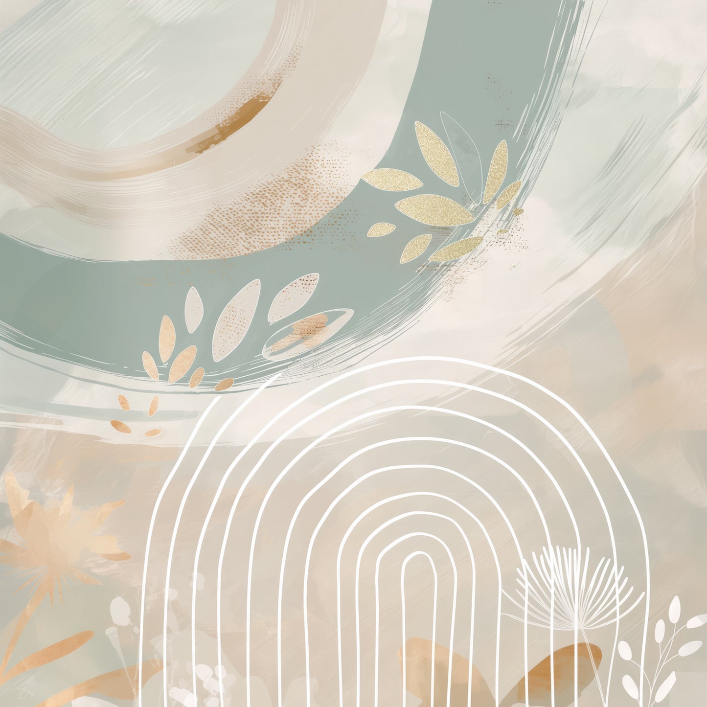 Luna Aurelia Abstract