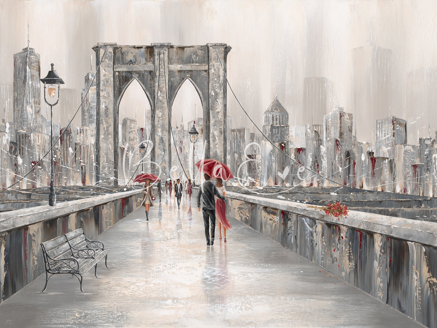 Roses, Brooklyn Bridge
