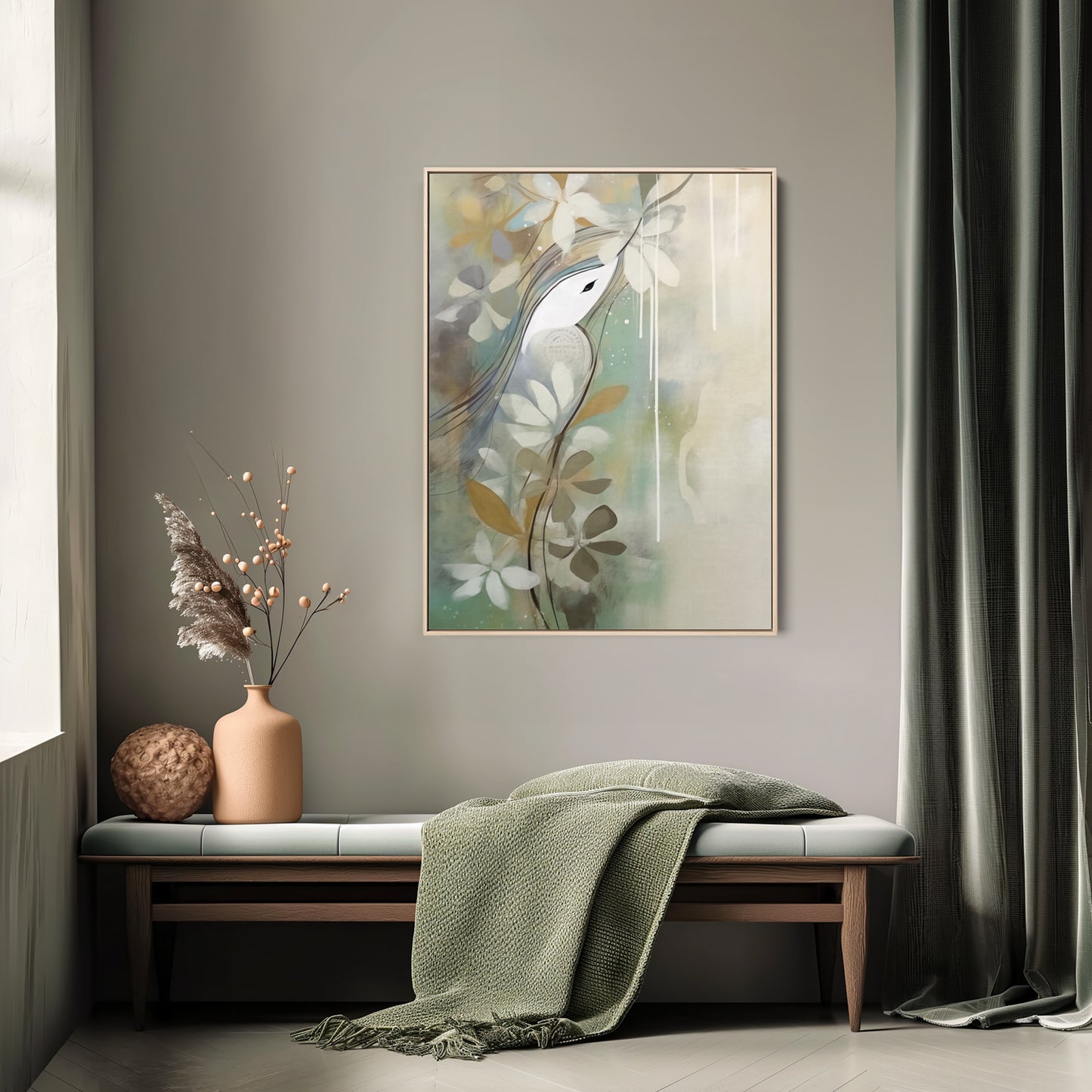 Sage Abstract Style A